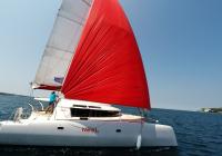 trimarano barca a vela neel 45 gennaker
